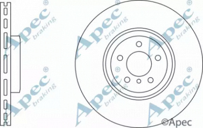 APEC BRAKING dsk3231 -  Тормозной диск